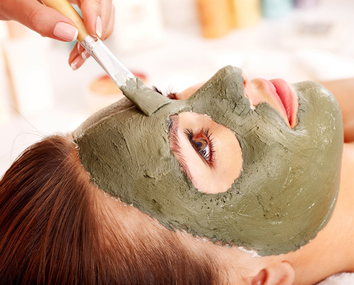 30 Minute Bentonite Clay Facial Mask & Facial Massage