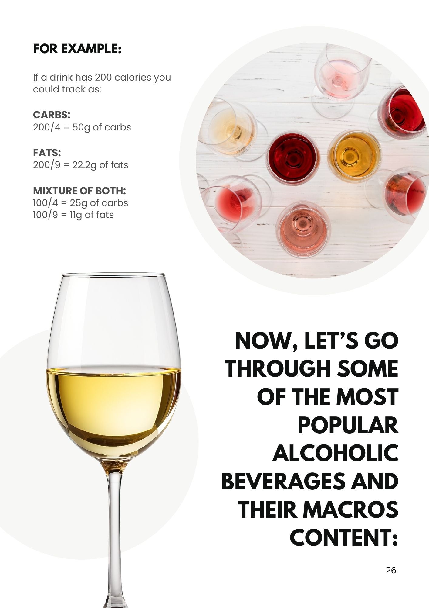 Best Electrolyte Hydration Recipe & 13 Easy Mocktail Recipes You'll Love & Your Guide to Alcohol & Weight Loss (64 page PDF)