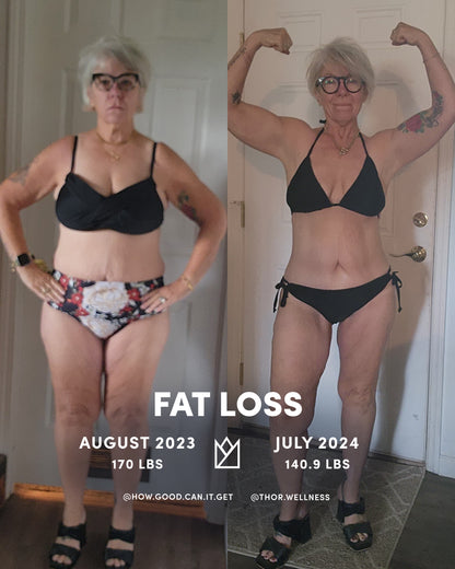 Age With Strength™ Program - 16 Weeks - Personalized 1:1 Coaching Program with Terry