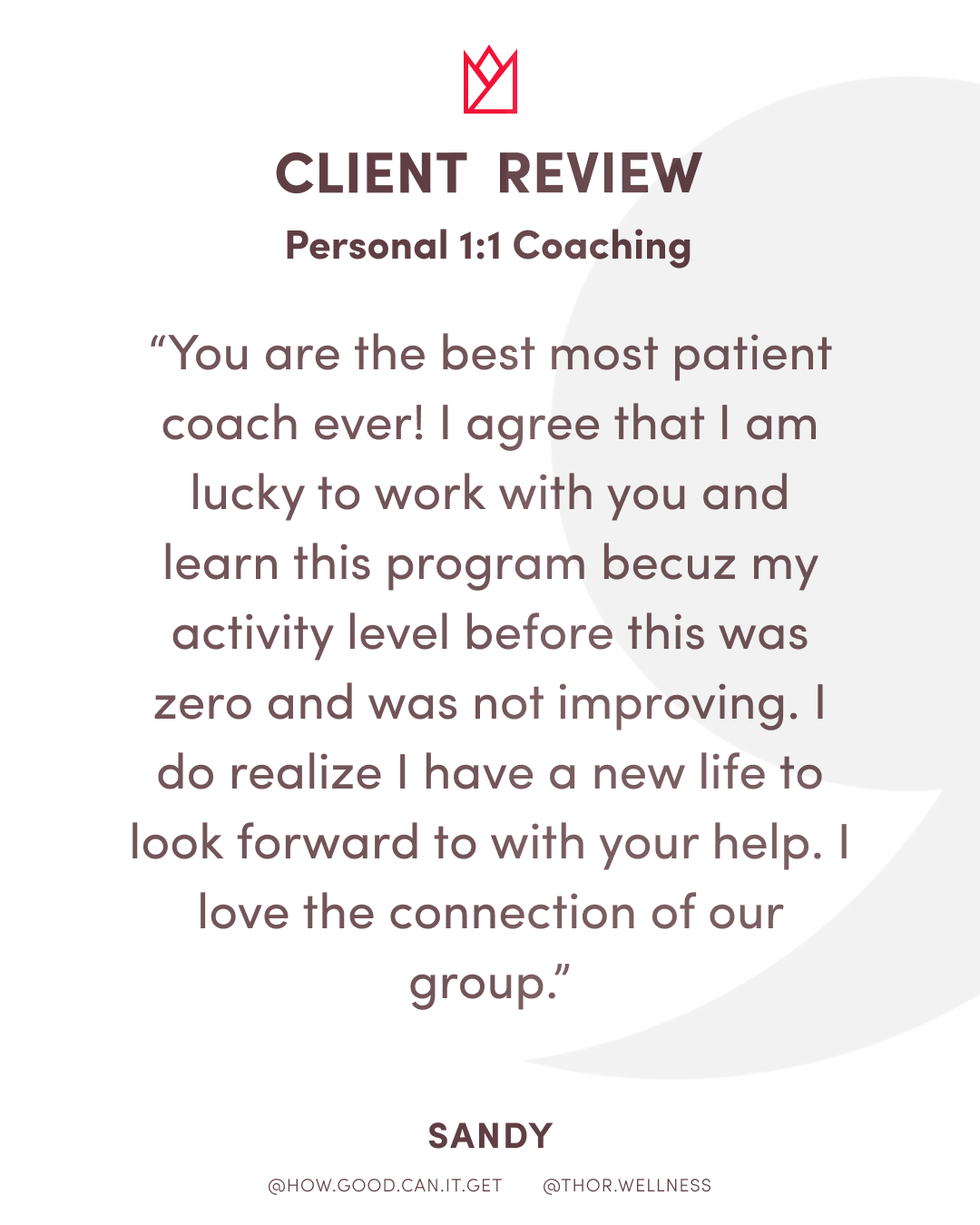 Age With Strength™ Program - 16 Weeks - Personalized 1:1 Coaching Program with Terry