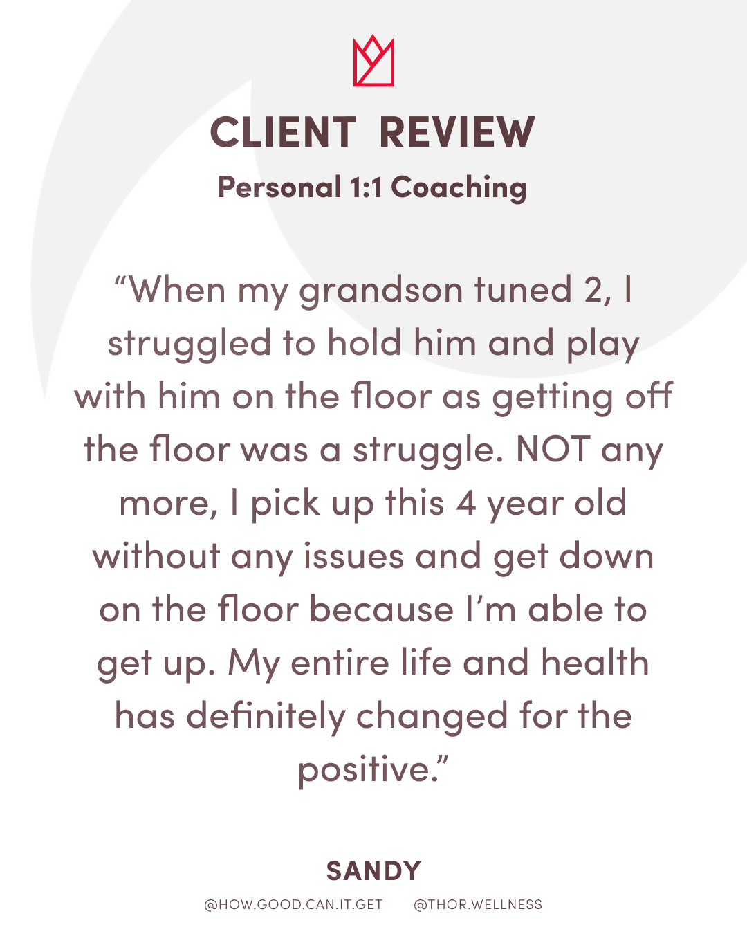 Age With Strength™ Program - 16 Weeks - Personalized 1:1 Coaching Program with Terry