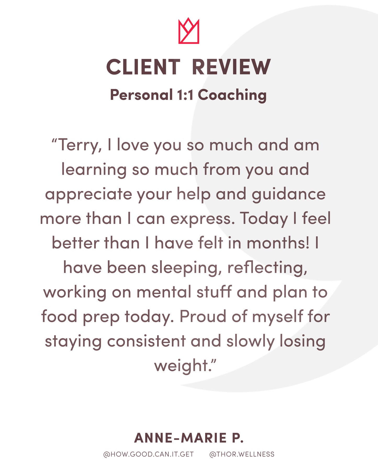 Age With Strength™ Program - 16 Weeks - Personalized 1:1 Coaching Program with Terry