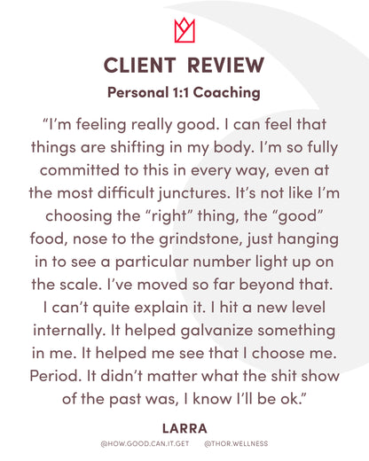 Age With Strength™ Program - 16 Weeks - Personalized 1:1 Coaching Program with Terry