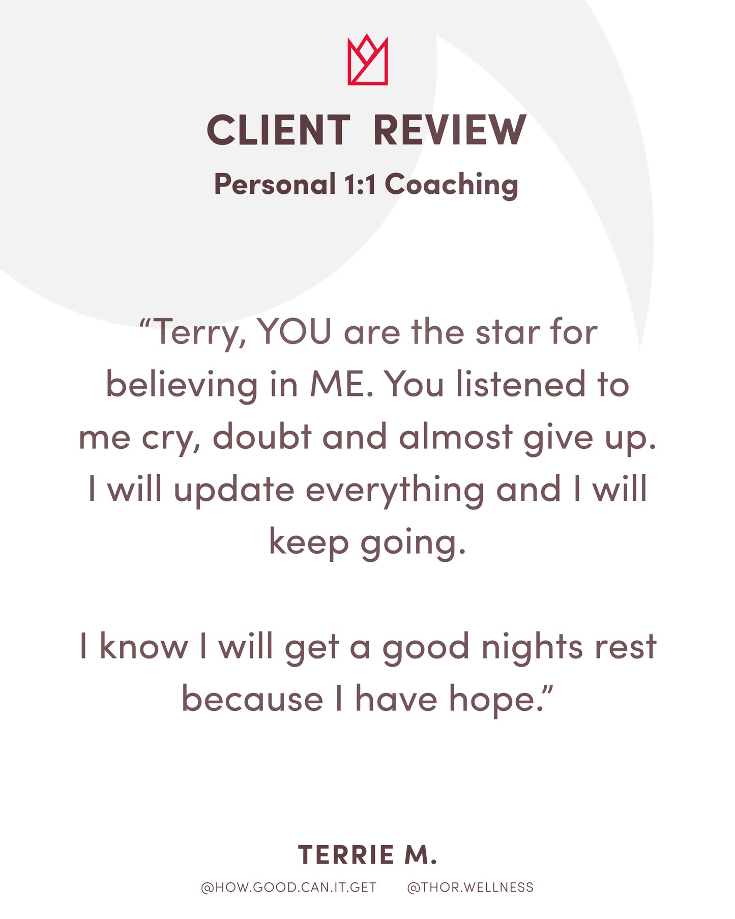 Age With Strength™ Program - 16 Weeks - Personalized 1:1 Coaching Program with Terry