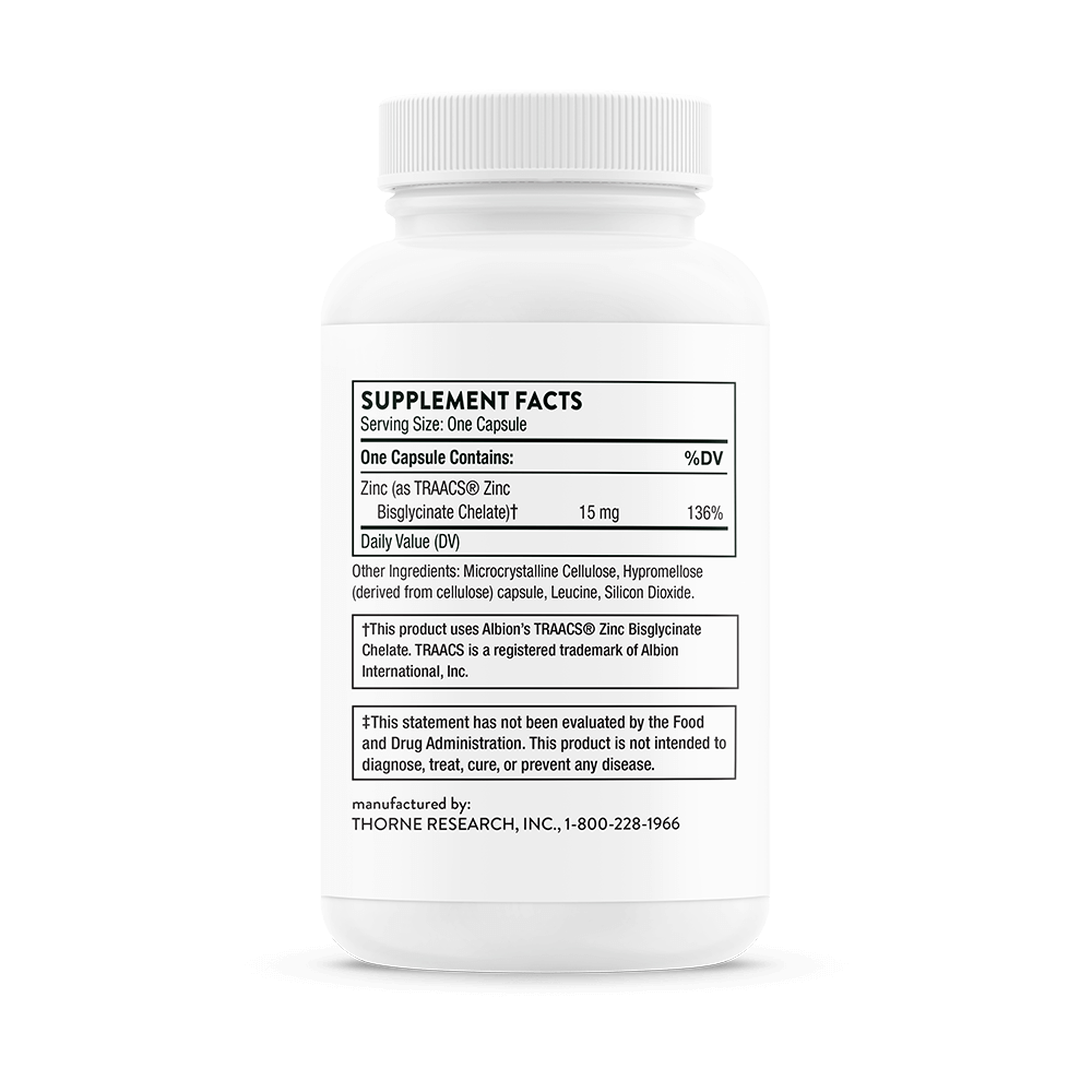 Zinc Bisglycinate 15 mg